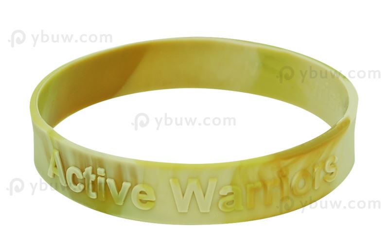 Embossed Silicone Wristband-EW12ASW
