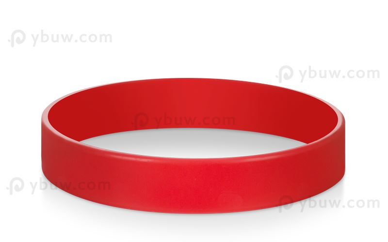 Red Plain Wrist Bands