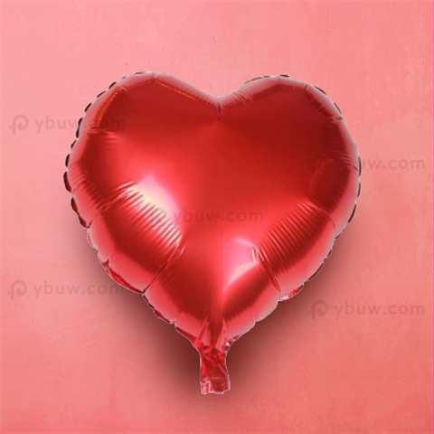 Custom Heart Shape Mylar Balloon